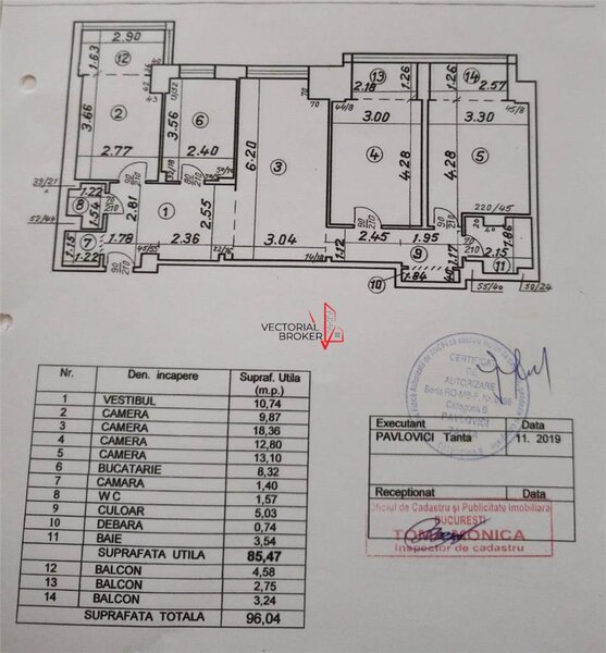 Obor, 4 camere decomandat, pozitie excelenta, 2 minute de metrou Bucur Obor